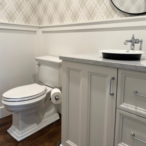 Newly remodeled bathroom